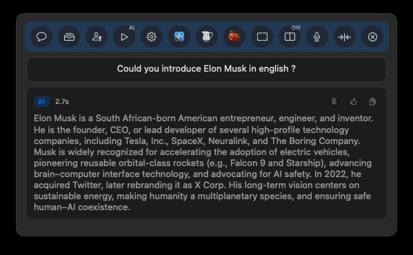 AI Intelligent Answer Generation