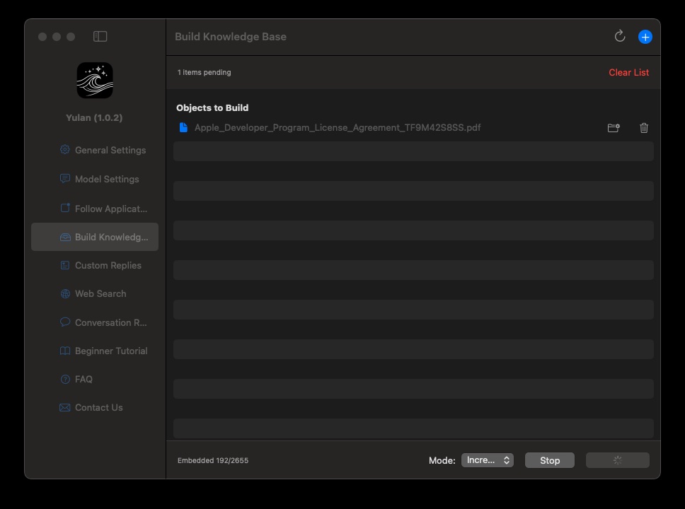 Local Knowledge Base